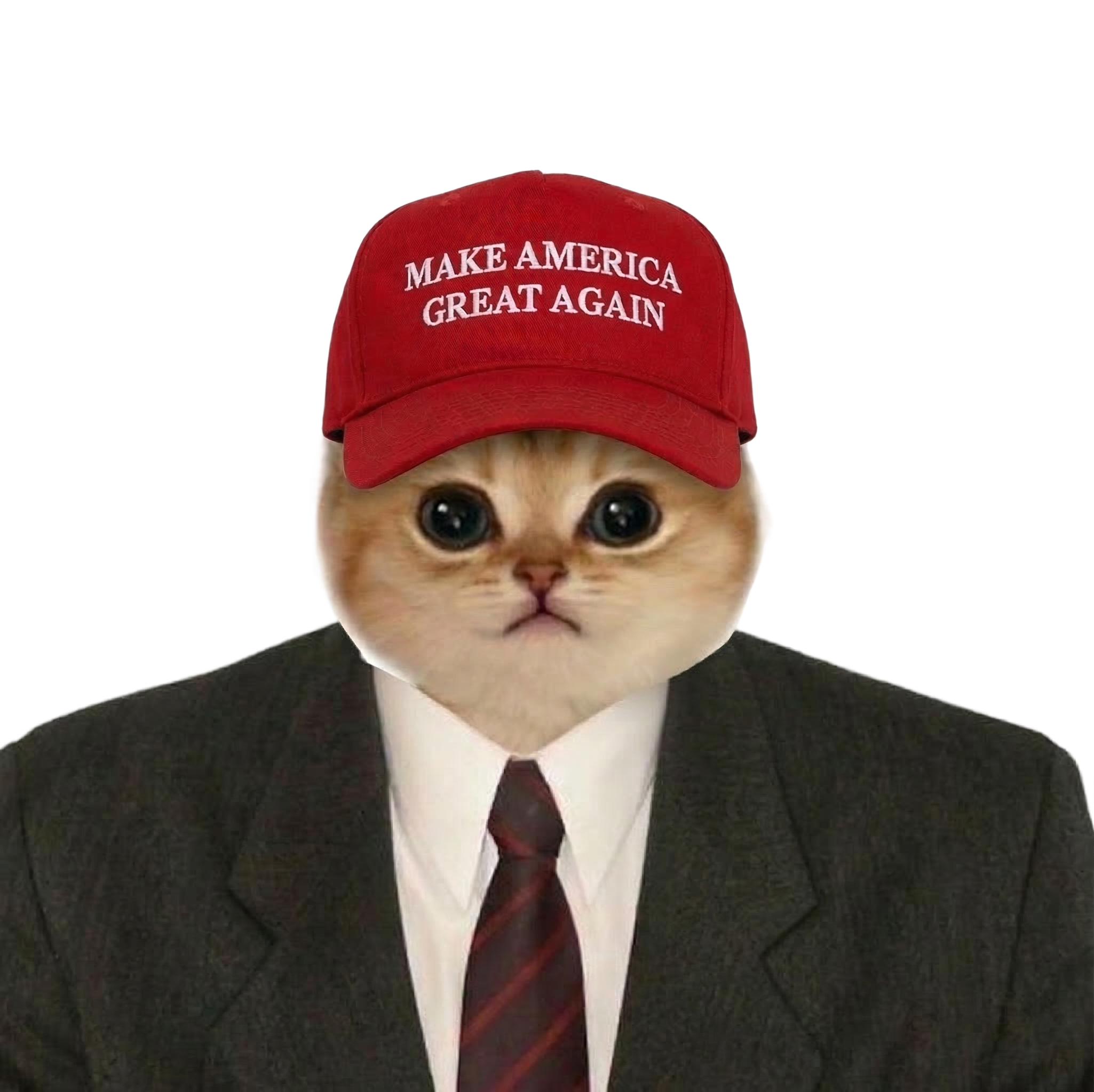 $JCAT Mascot - Journalist Cat in suit